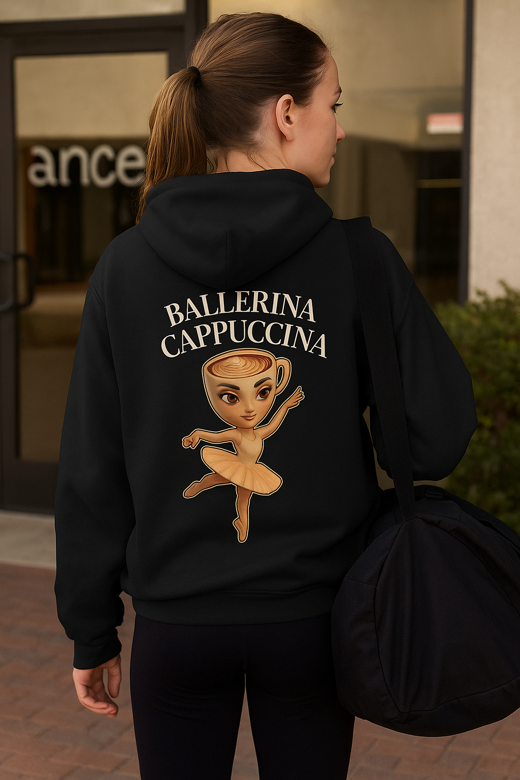 Youth Hoodie “BALLERINA CAPPUCCINA”