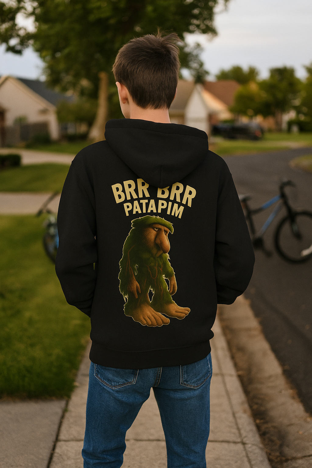 Youth Hoodie “BRR BRR PATAPIM”