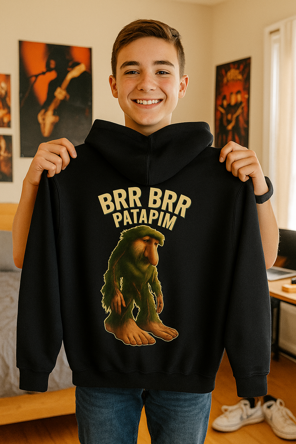 Youth Hoodie “BRR BRR PATAPIM”