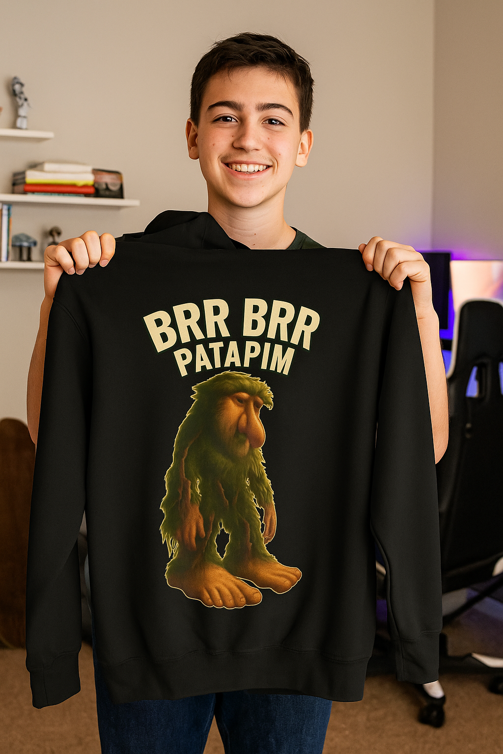 Youth Hoodie “BRR BRR PATAPIM”