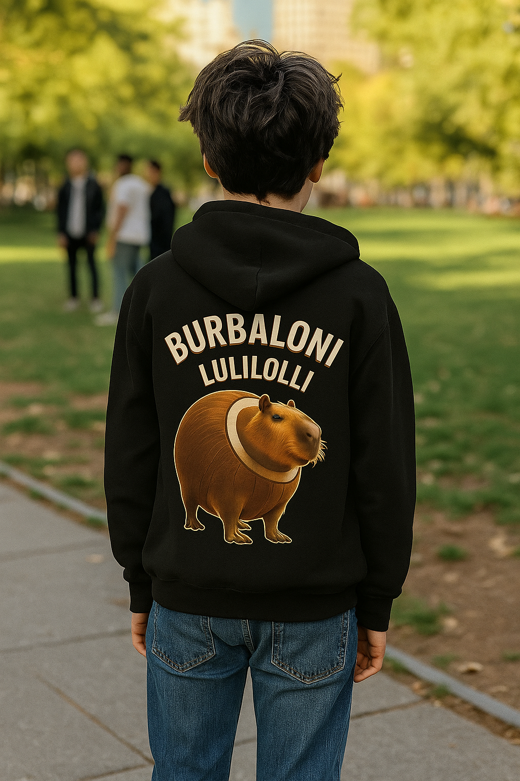 Youth Hoodie “BURBALONI LULILOLLI”