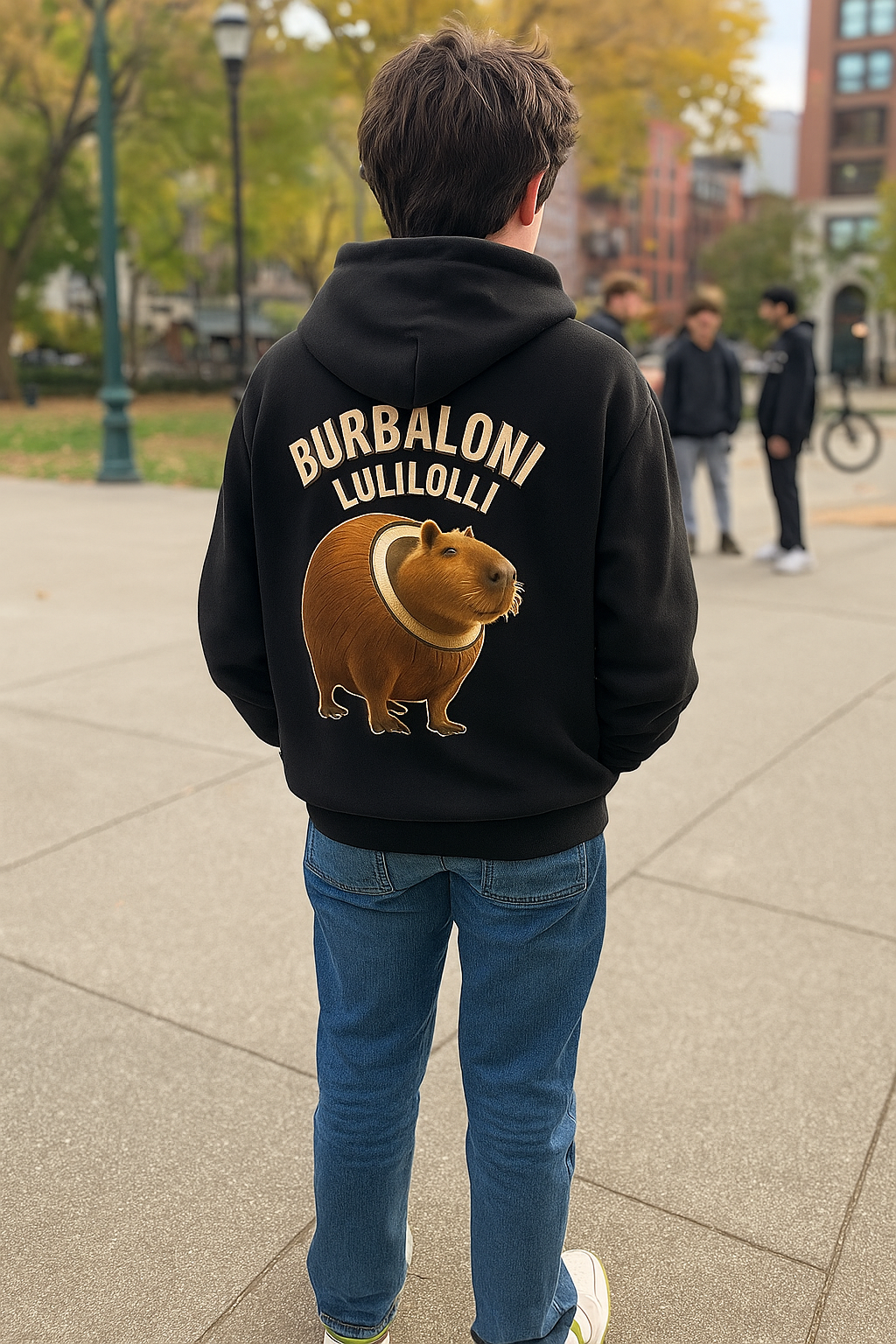 Youth Hoodie “BURBALONI LULILOLLI”