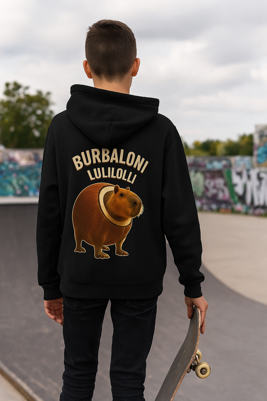 Youth Hoodie “BURBALONI LULILOLLI”