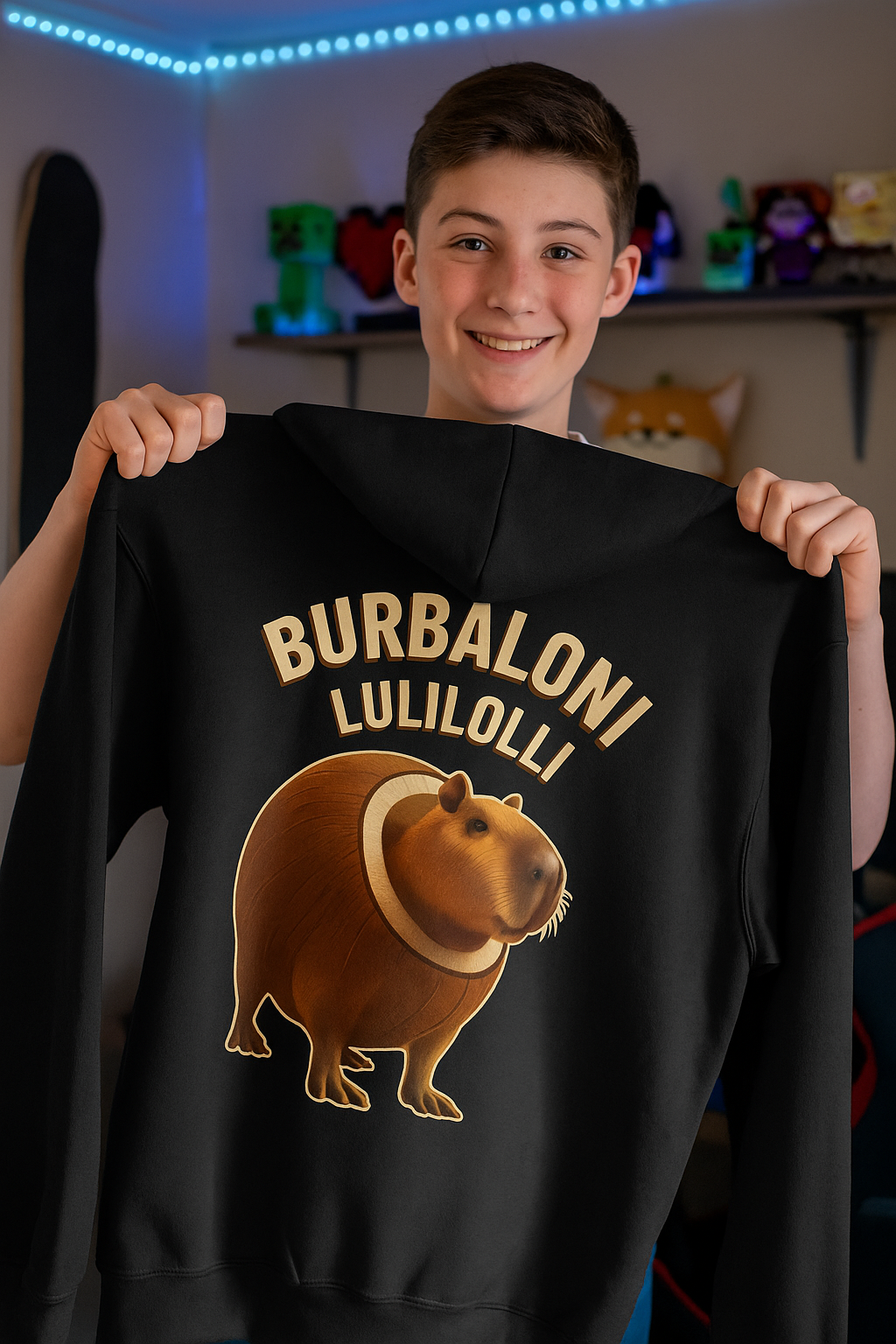 Youth Hoodie “BURBALONI LULILOLLI”