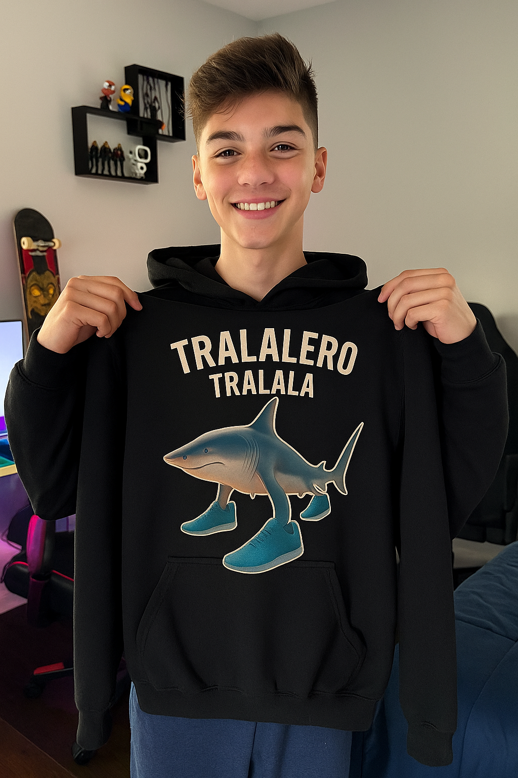 Youth Hoodie “TRALALERO TRALALA”