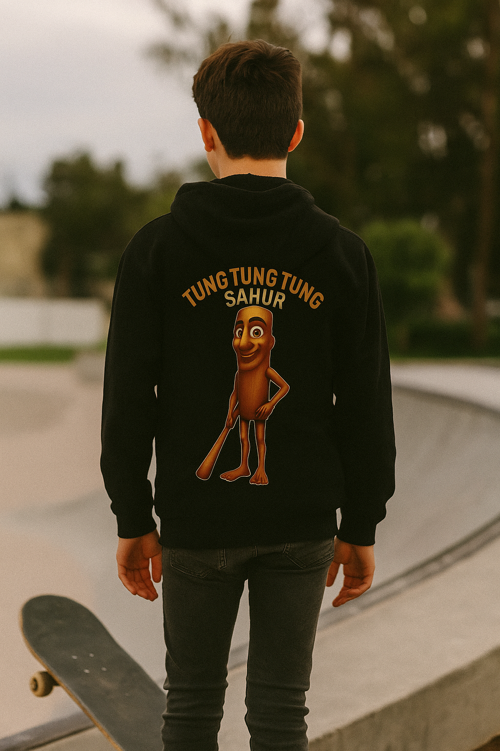 Youth Hoodie “TUNG TUNG TUNG TUNG SAHUR”