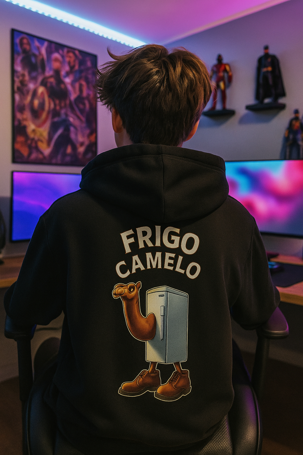 Youth Hoodie “FRIGO CAMELO”