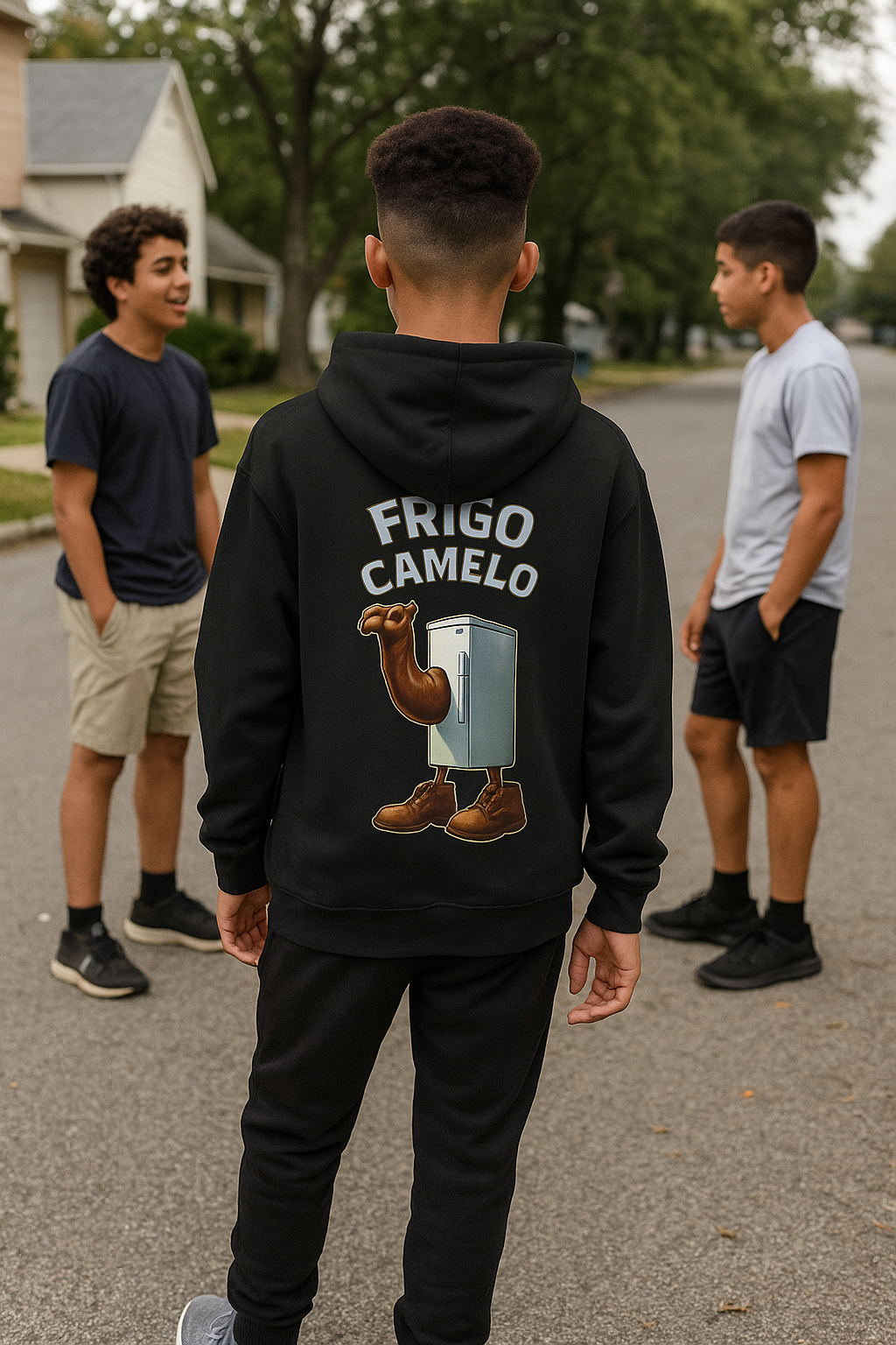 Youth Hoodie “FRIGO CAMELO”