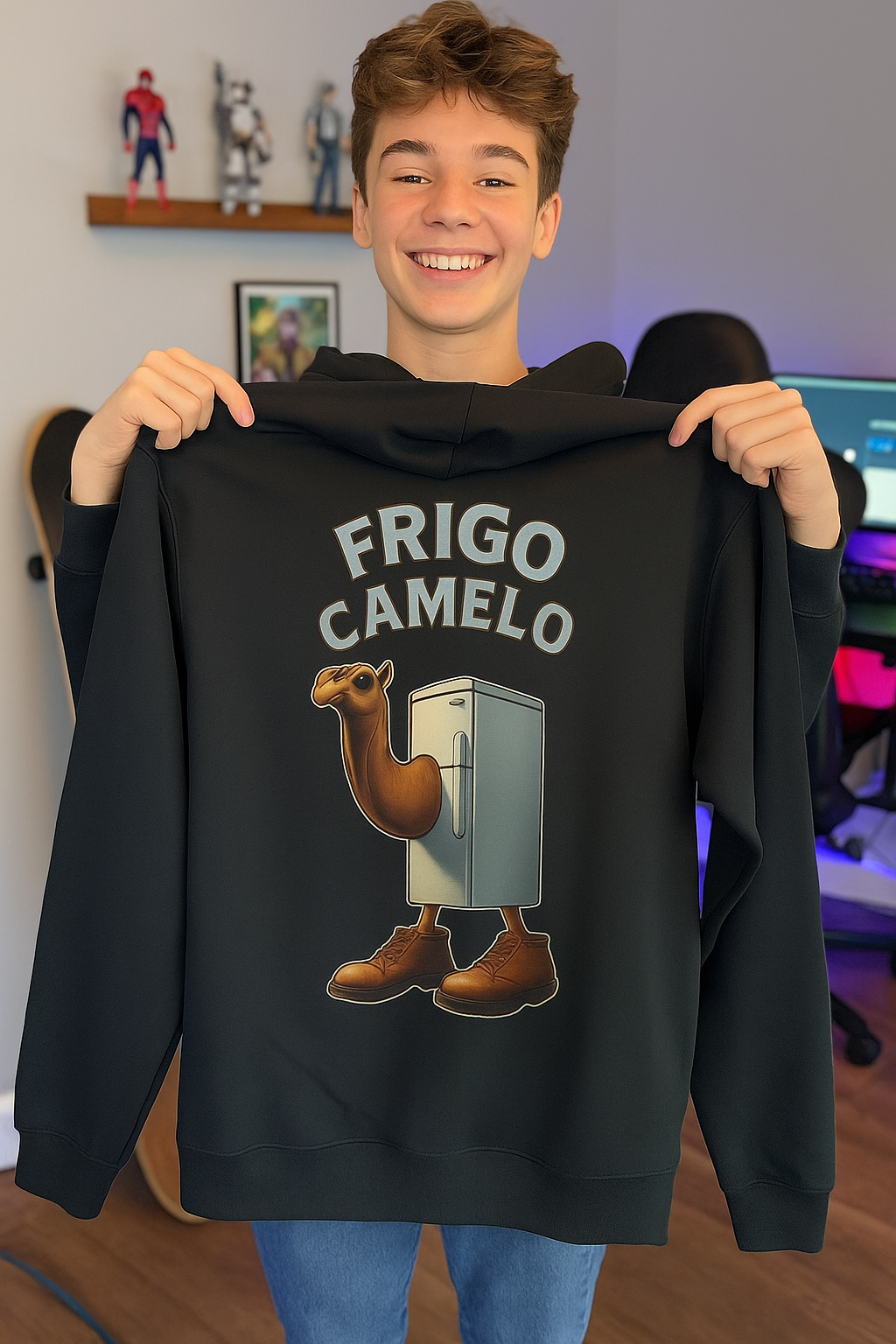 Youth Hoodie “FRIGO CAMELO”