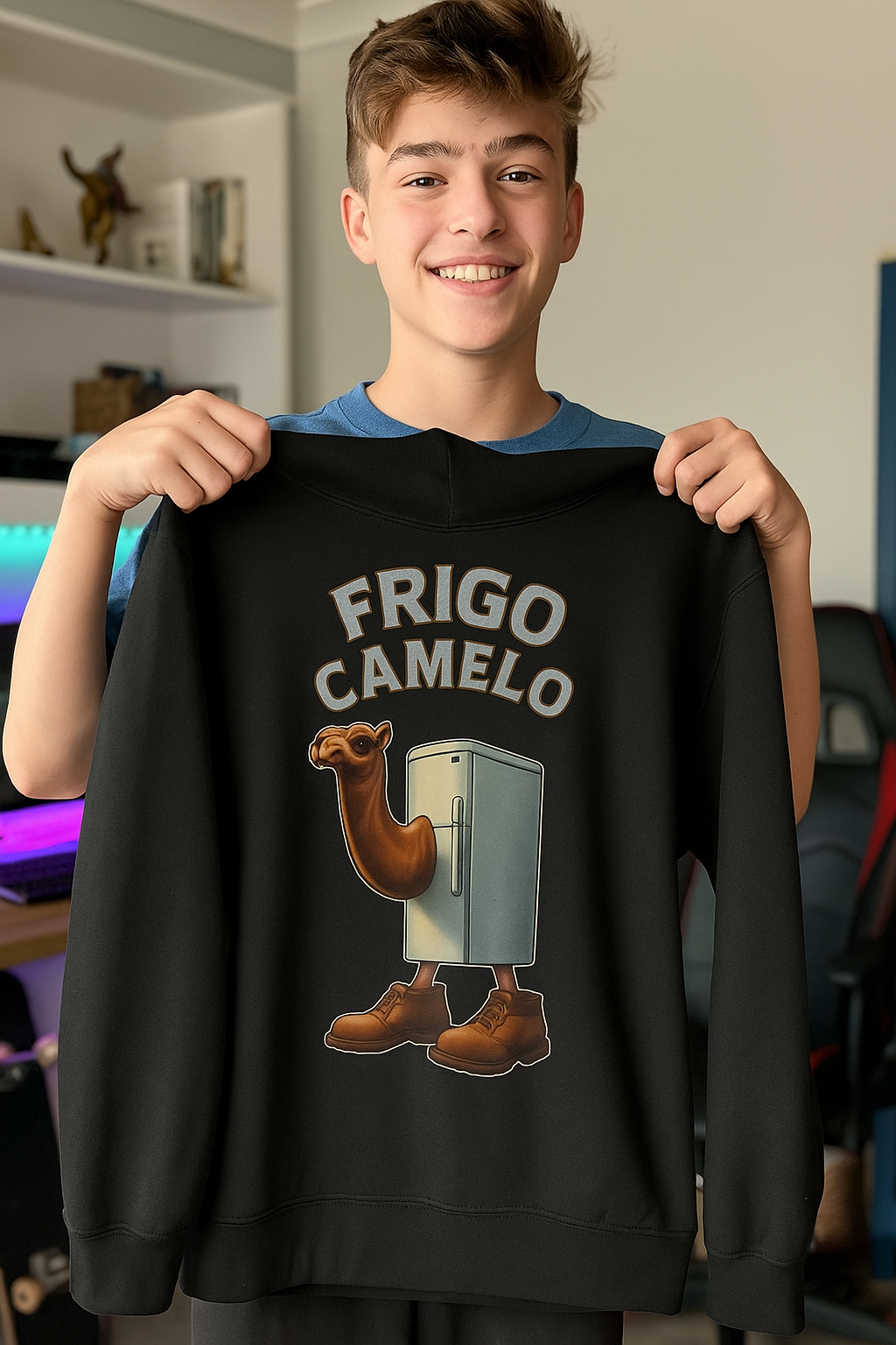 Youth Hoodie “FRIGO CAMELO”