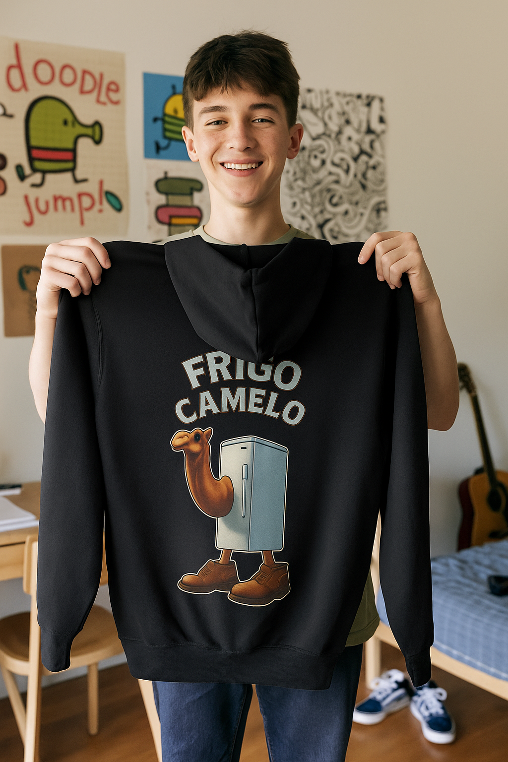Youth Hoodie “FRIGO CAMELO”