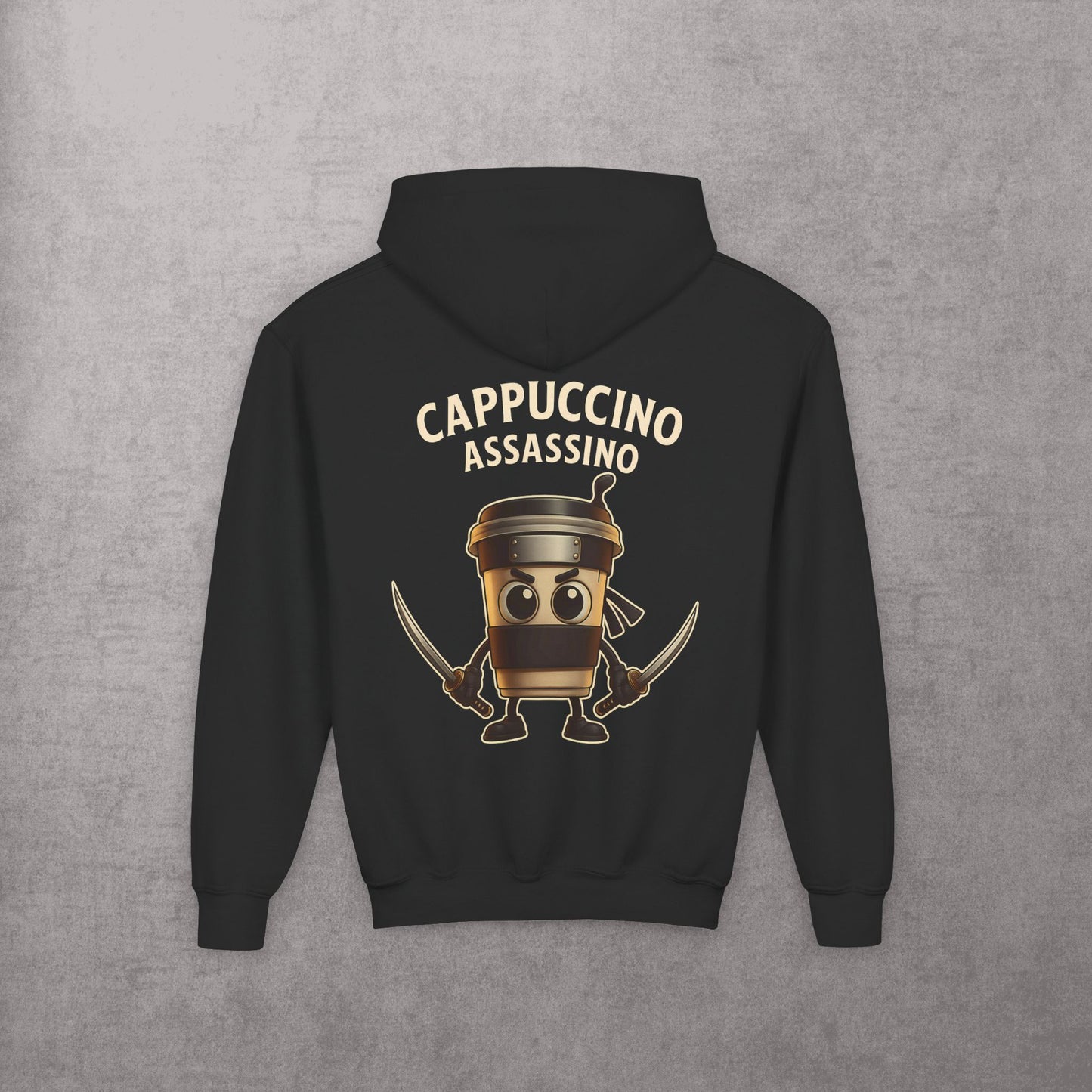 Youth Hoodie “CAPPUCCINO ASSASSINO”