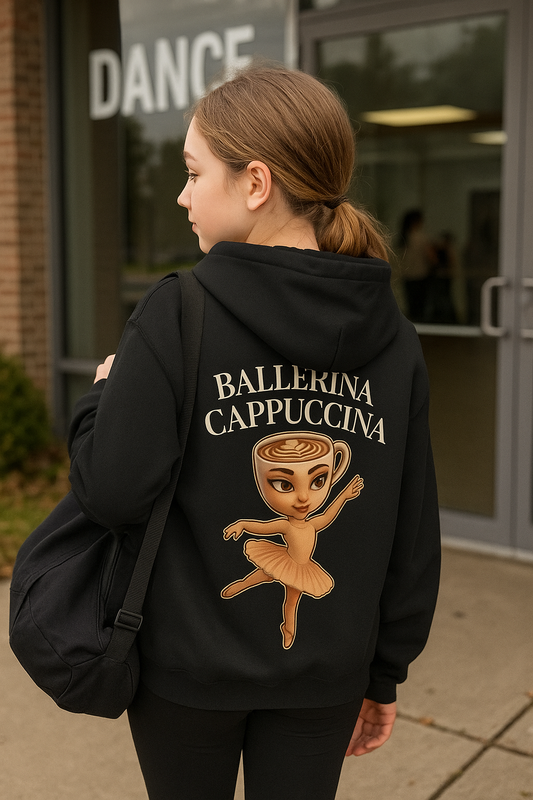 Youth Hoodie “BALLERINA CAPPUCCINA”