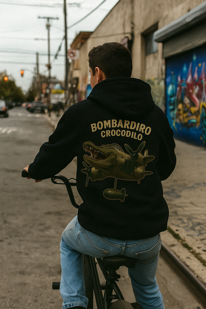 Youth Hoodie “BOMBARDIRO CROCODILO”