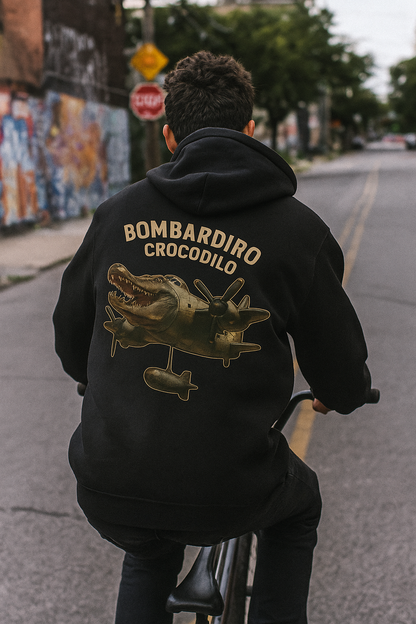 Youth Hoodie “BOMBARDIRO CROCODILO”