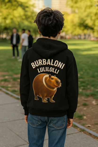 Youth Hoodie “BURBALONI LULILOLLI”