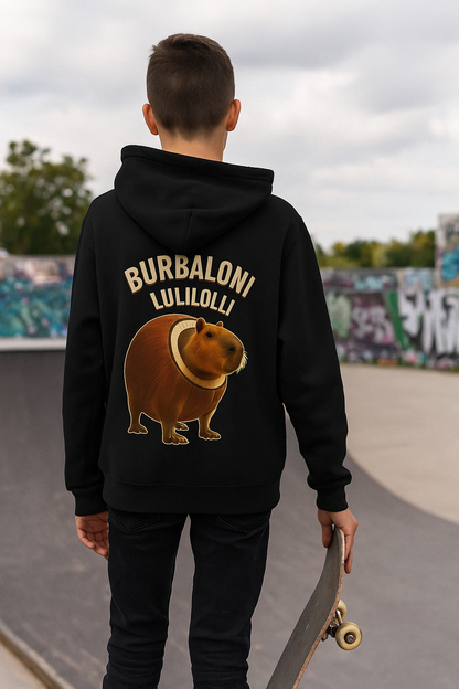 Youth Hoodie “BURBALONI LULILOLLI”