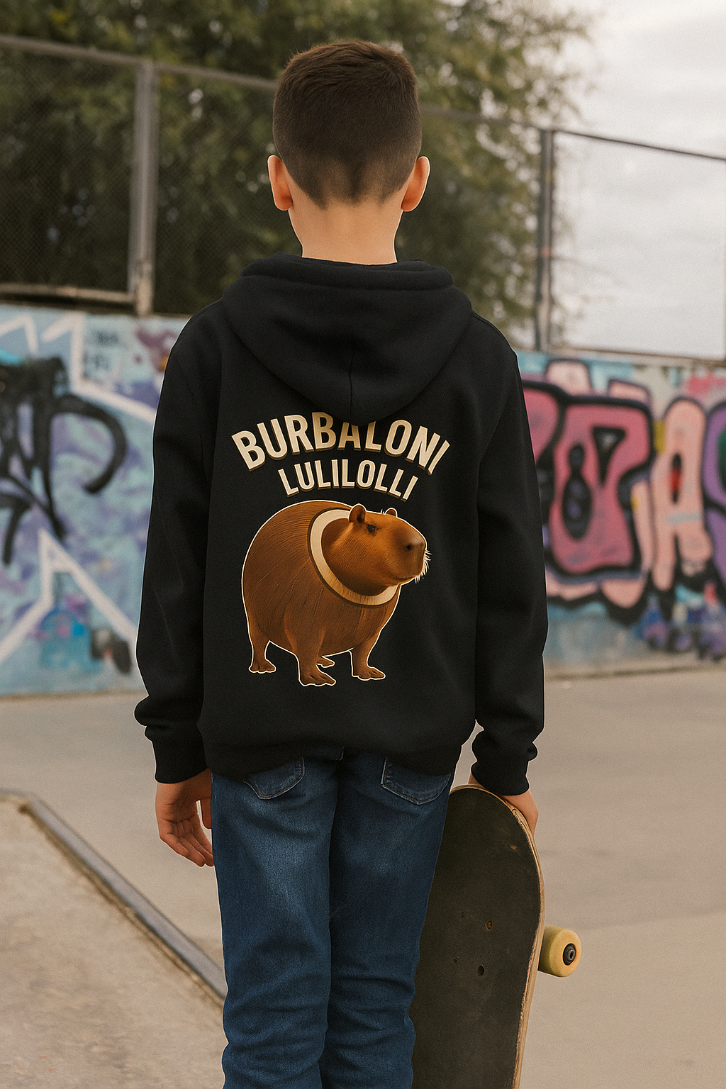 Youth Hoodie “BURBALONI LULILOLLI”
