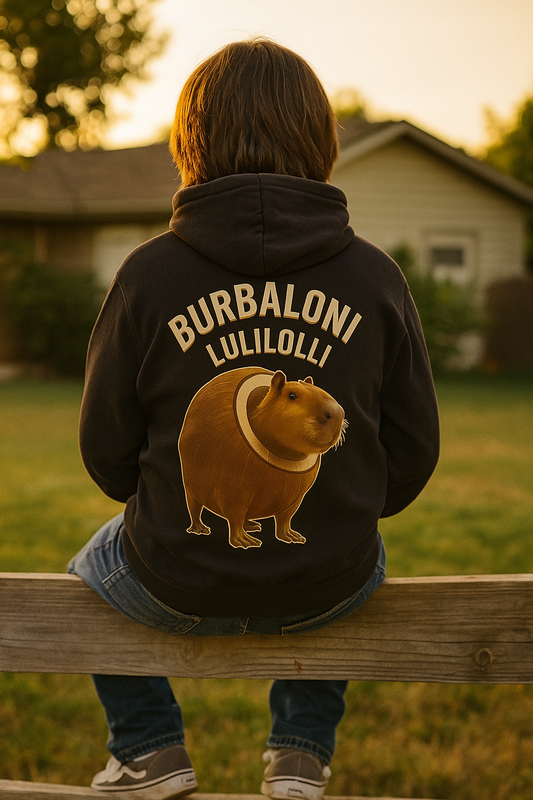 Youth Hoodie “BURBALONI LULILOLLI”