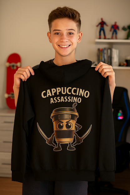 Youth Hoodie “CAPPUCCINO ASSASSINO”