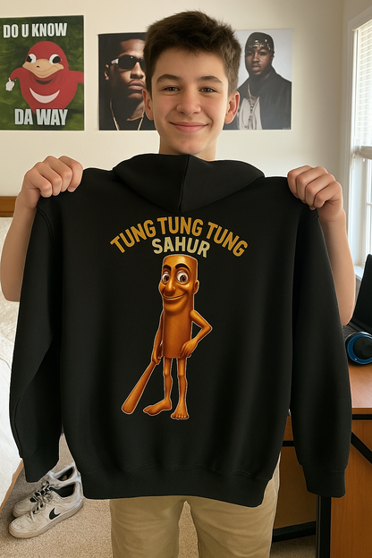 Youth Hoodie “TUNG TUNG TUNG TUNG SAHUR”