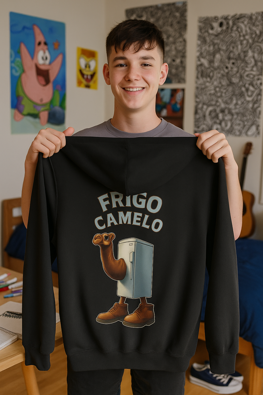 Youth Hoodie “FRIGO CAMELO”