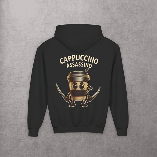 Youth Hoodie “CAPPUCCINO ASSASSINO”